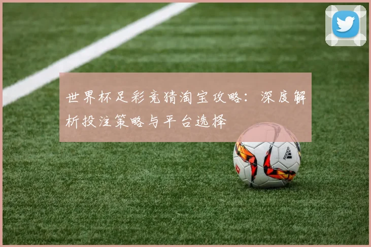 世界杯足彩竞猜淘宝攻略：深度解析投注策略与平台选择